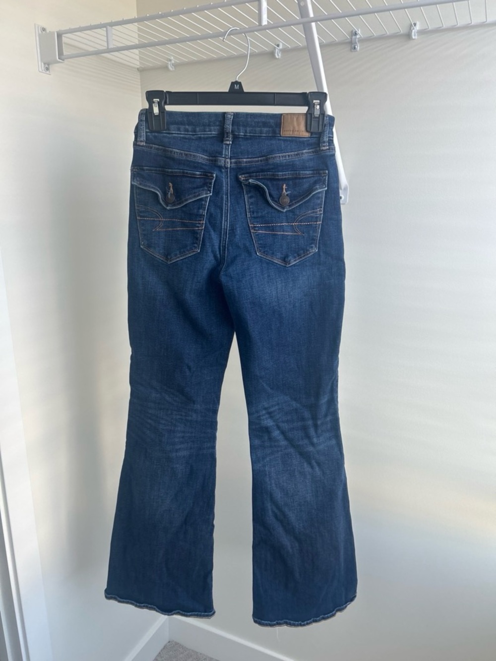 American Eagle Outfitters Dark Blue Flare Jeans